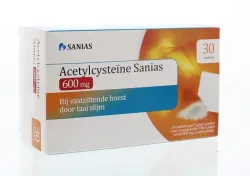 Sanias Acetylcysteine 600mg sachets 3 gram