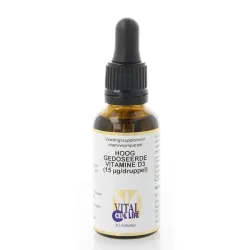 Vital Cell Life Vitamine D3 15mcg druppels