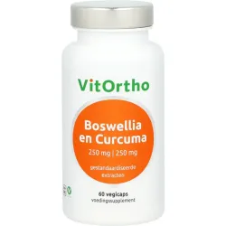 Vitortho Boswellia 250mg en curcuma 250mg