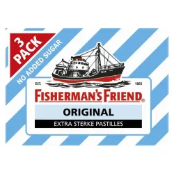 Fishermansfriend Original suikervrij 3-pack