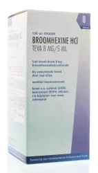 Teva Broomhexine HCL 8mg / 5ml