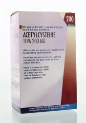 Teva Acetylcysteine 200mg poeder