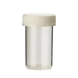 Spruyt Hillen Tabletflacon 15ml transparant met dop