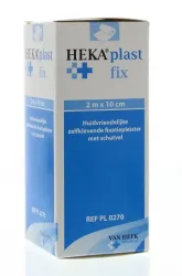 Hekaplast Fix pleister 2m x 10cm met schutvel