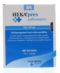 Hekapres Zalfkompres 10 x 10