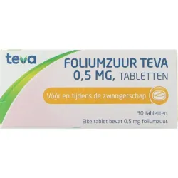 Teva Foliumzuur 0.5