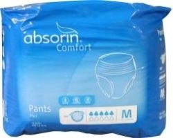 Absorin Comfort pants plus maat M tot 120cm