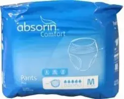 Absorin Comfort pants plus maat M tot 120cm