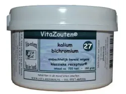 Vitazouten Kalium bichromicum VitaZout nr. 27