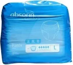 Absorin Comfort pants plus maat L tot 145cm