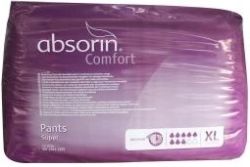 Absorin Comfort pants super maat XL tot 165cm