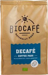 Biocafe Coffee pads caffeinevrij bio