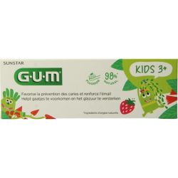 GUM Kids tandpasta aardbei