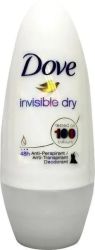 Dove Deodorant roll on invisible dry