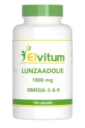 Elvitum Lijnzaadolie omega 3-6-9