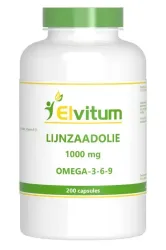 Elvitum Lijnzaadolie omega 3-6-9