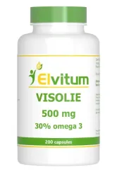 Elvitum Visolie 500mg omega 3 30%