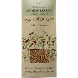Peuleschil Groene linzen bio