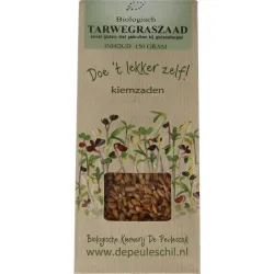 Peuleschil Tarwegras zaad bio