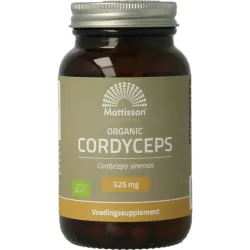 Mattisson Cordyceps 525mg - cordyceps sinensis bio
