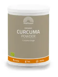 Mattisson Geelwortel poeder curcuma longa bio