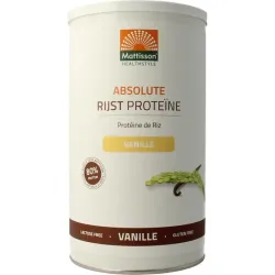 Mattisson Absolute rijst proteine vanille vegan 80%
