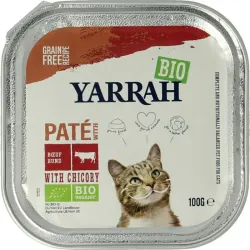 Yarrah Kattenvoer pate met rund bio