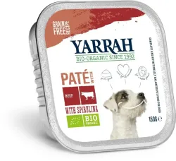 Yarrah Hondenvoer pate met rund en kip bio