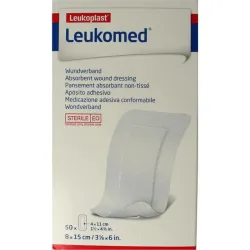 Leukomed Wondverband 8.0 x 15cm steriel