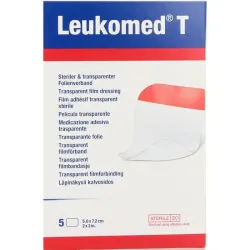 Leukomed Transparant wondverband T 7.2 x 5cm steriel