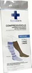 Solvacare Compressiekous beige M 23 - 26 cm