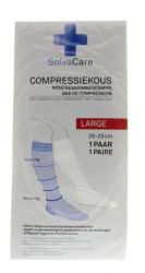 Solvacare Compressiekous wit L 26 - 29 cm