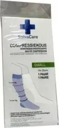 Solvacare Compressiekous wit S 19 - 23 cm