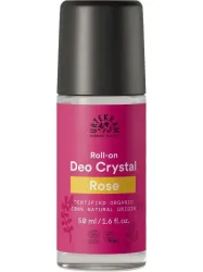 Urtekram Deodorant crystal roll on rozen