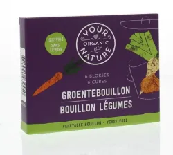 Your Organic Nat Groentebouillonblokjes helder bio