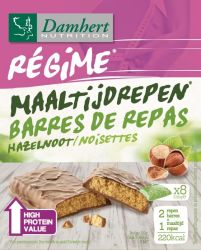 Damhert Afslank proteinereep chocolade hazelnoot