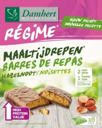 Damhert Afslank proteinereep chocolade hazelnoot