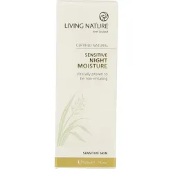Living Nature Nachtcreme gevoelige huid