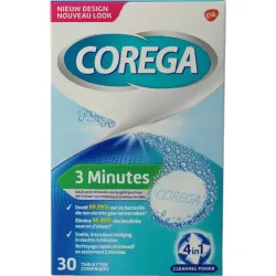 Corega Tabletten 3 minuten