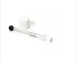 Blockline Oradose mini kinderveilige dop 18mm   1ml spuit