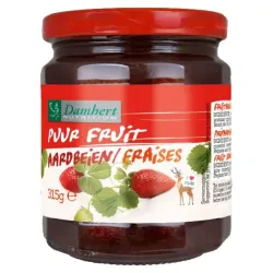 Damhert Puur fruit confituur aardbei