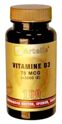 Artelle Vitamine D3 75mcg