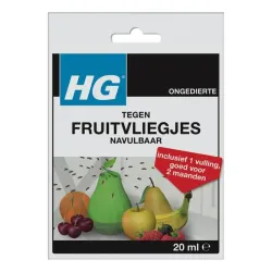 HG X fruitvliegjesval