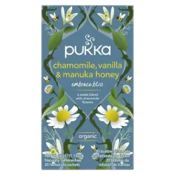 Pukka Chamomile vanille/manuka honing bio