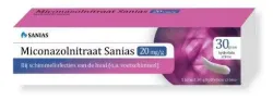 Sanias Miconazolnitraat 20mg creme