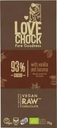 Lovechock 93% Pure vanilla lucuma bio