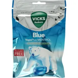 Vicks Blue menthol suikervrij bag