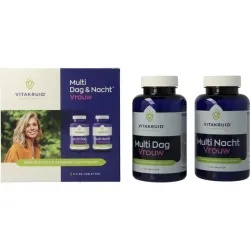 Vitakruid Multi Dag & Nacht Vrouw 100% Vegan 2 x 90