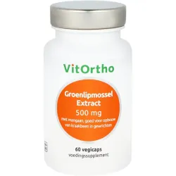 Vitortho Groenlipmossel extract 500mg