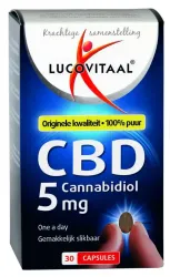 Lucovitaal Cannabidiol CBD 5mg